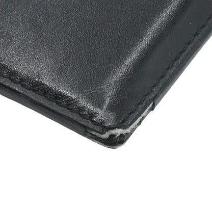 Cassandre Card Case in Smooth Black Leather