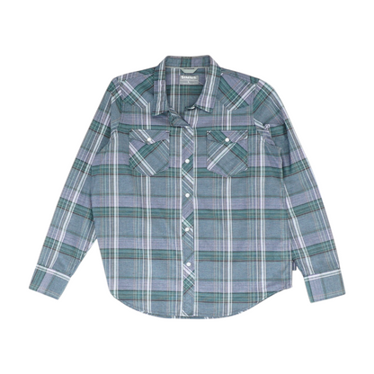 Multi Plaid Button Down