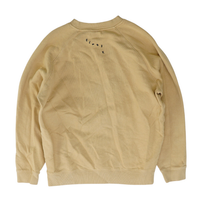 Beige Graphic Sweatshirt Pullover