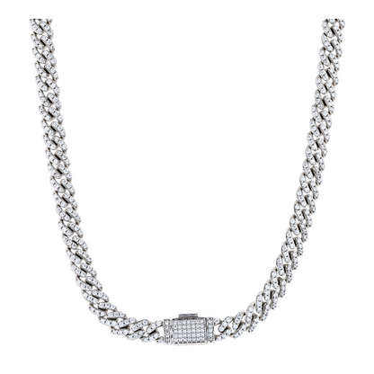 Costume Cubic Zirconia Chain Necklace