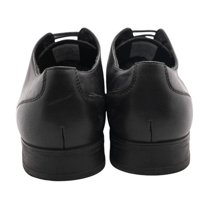 Black Lace-Up Dress Shoes