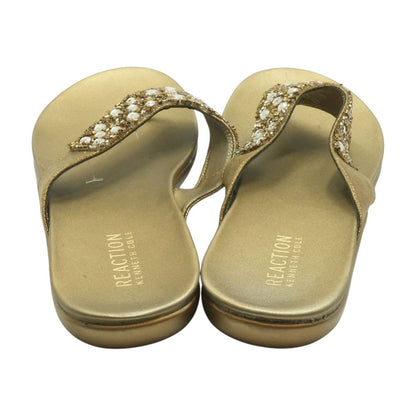 Bronze Flip Flop Sandals
