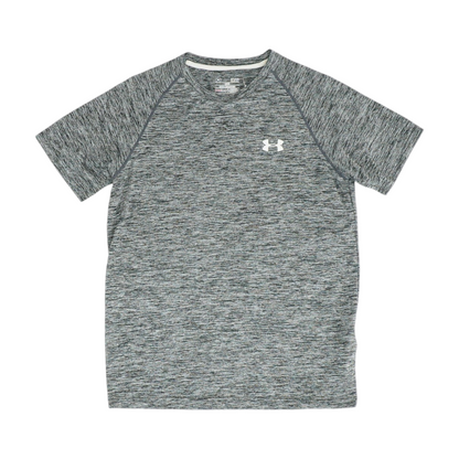 Gray Abstract Active T-Shirt