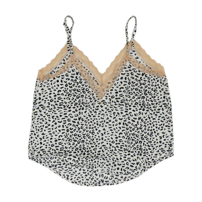 White Animal Print Intimate Lingerie