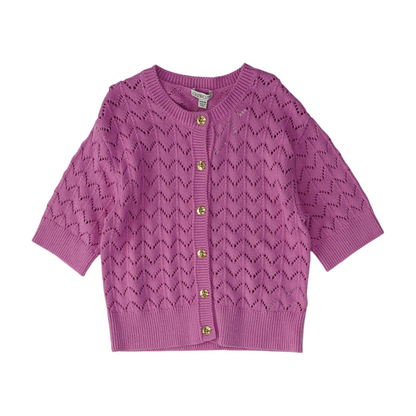 Pink Cardigan Sweater