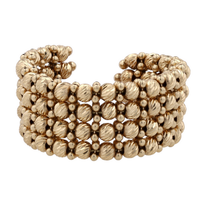 18K Yellow Gold Fashion Ring