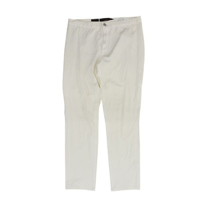 White Casual Pants