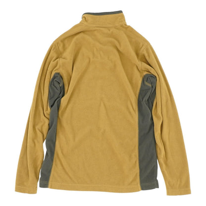 Brown Color Block 1/4 Zip