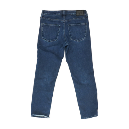 Navy Straight Jeans