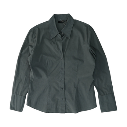 Gray Button Down