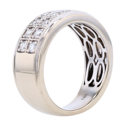 1 ctw 14K White Gold Lab Grown Diamond Band
