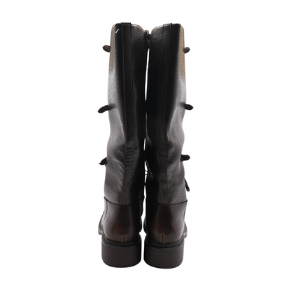 Brown Knee-High Boots