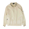 Beige Solid 1/4 Zip Pullover