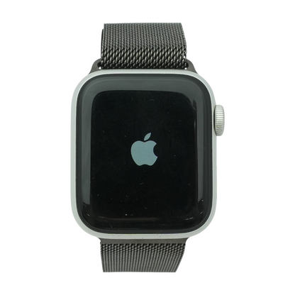 40mm Series SE Silver Smartwatch Gray Band Medium
