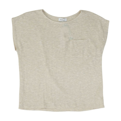 Beige Crewneck T-Shirt