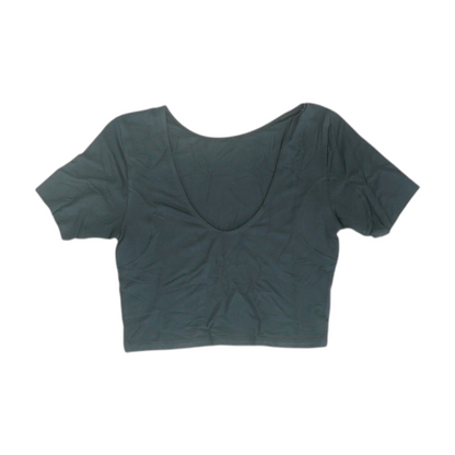 Black Cropped Blouse
