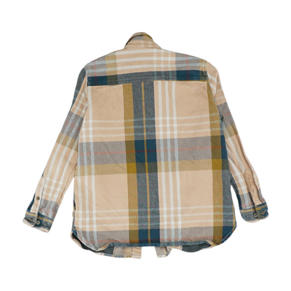 Pink Plaid Flannel Button Down
