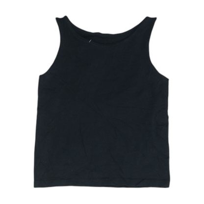 Black Cropped Blouse