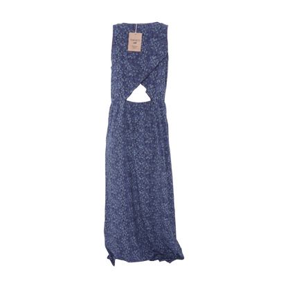 Blue Floral Maxi Dress