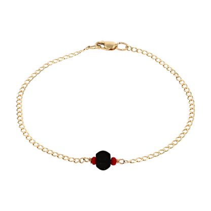 14K Yellow Gold Chain Bracelet