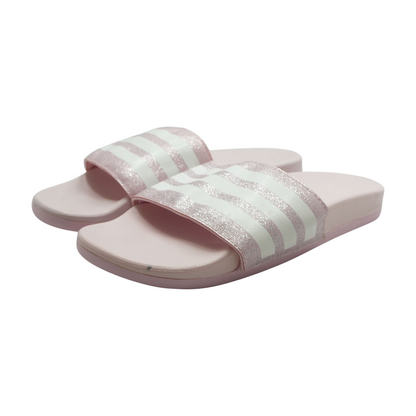 Pink Athletic Slides Shoes