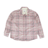 Pink Plaid Flannel Button Down