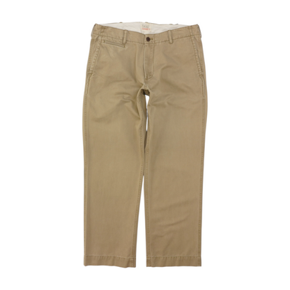 Beige Regular Pants