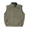 Brown Tall Solid Vest