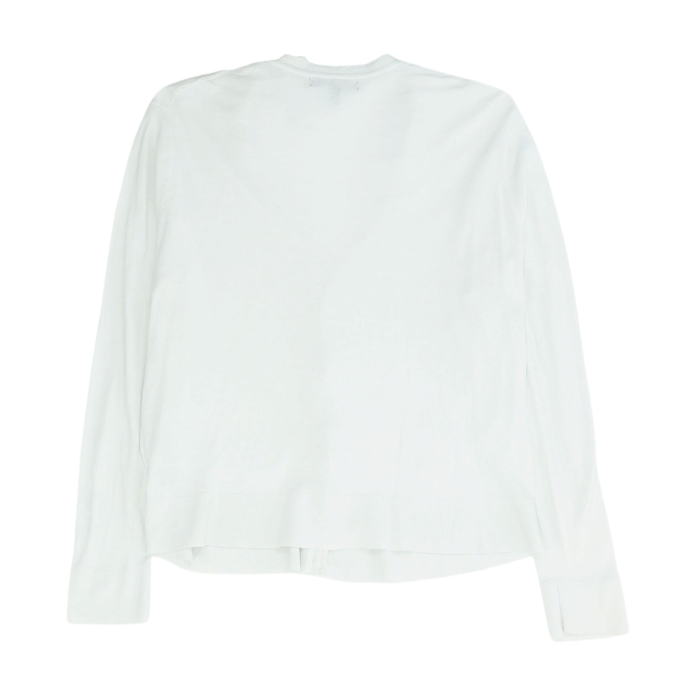 White Cardigan Sweater