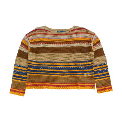 Multi Striped Pullover Sweater
