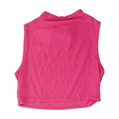 Pink Cropped Blouse