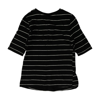 Black Striped Blouse
