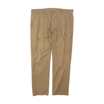 Khaki Straight Pants