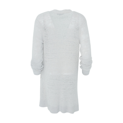 White Cardigan Sweater