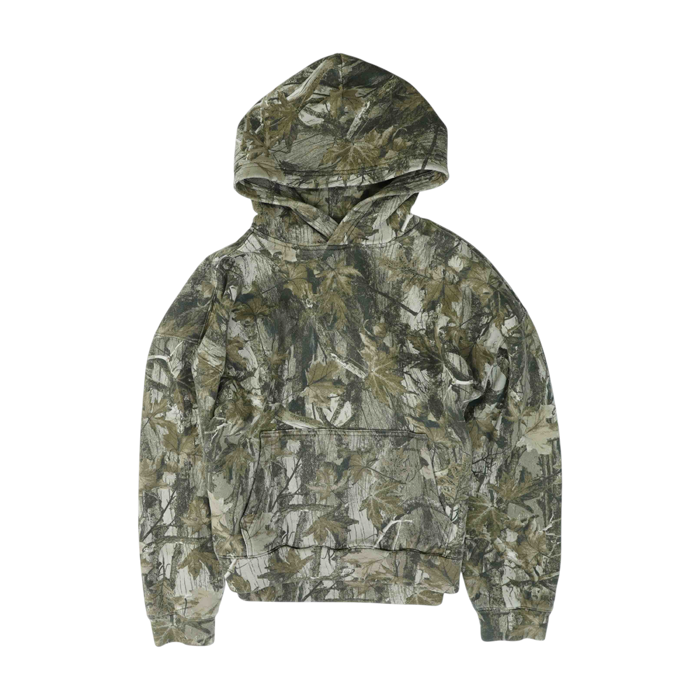 Brown Camo Hoodie Pullover