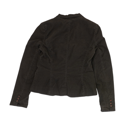 Brown Solid Blazer