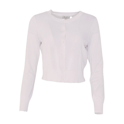 White Cardigan Sweater