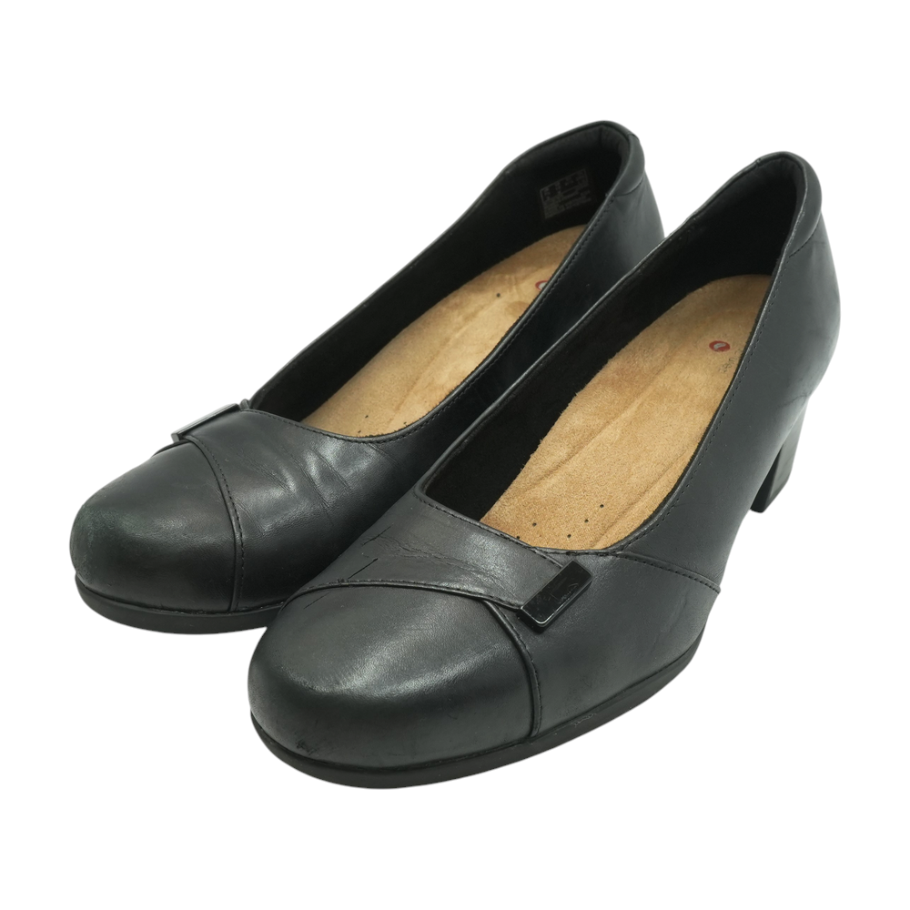 Black Block Heels