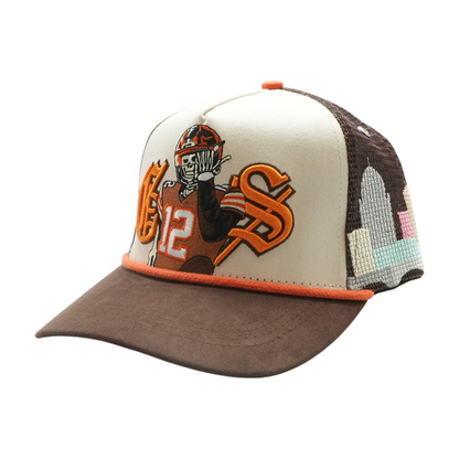 Beige Ballcap Hat