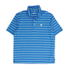 Vineyard Vines Blue Striped Short Sleeve Polo – Image 1