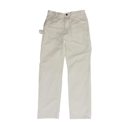 White Straight Jeans