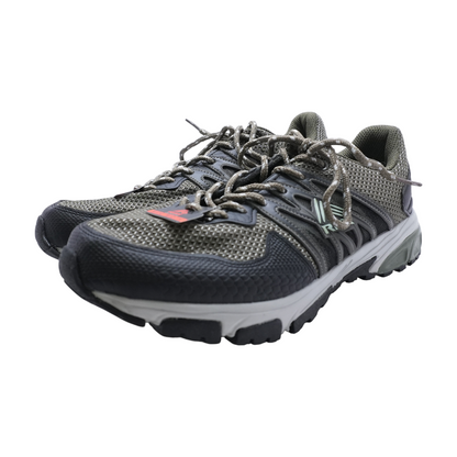Olive Low-Top Athletic Shoes