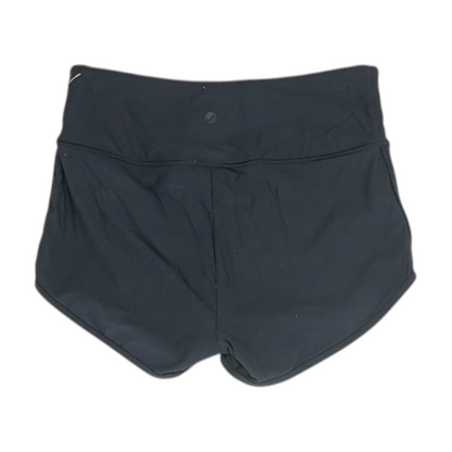 Black Solid Active Shorts