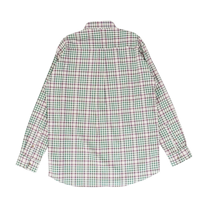 Multi Check Long Sleeve Button Down