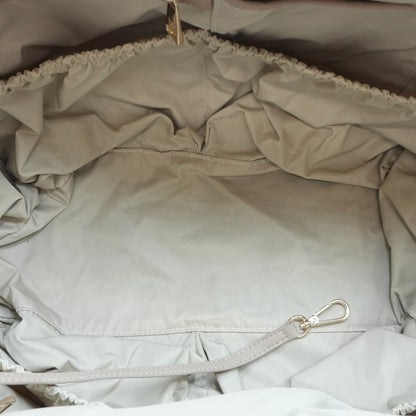 Beige Weekender Bag