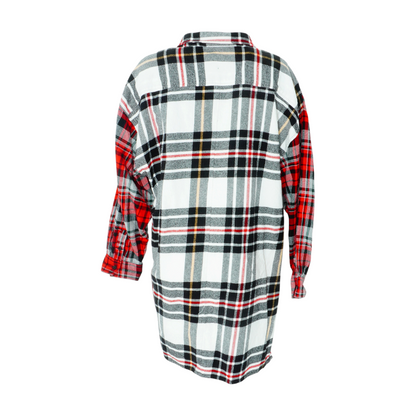 Multi Plaid Mini Dress