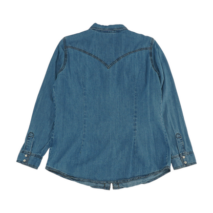 Blue Button Down