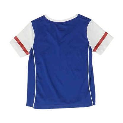 Girls' Blue Chicago Cubs Short Sleeve Jersey