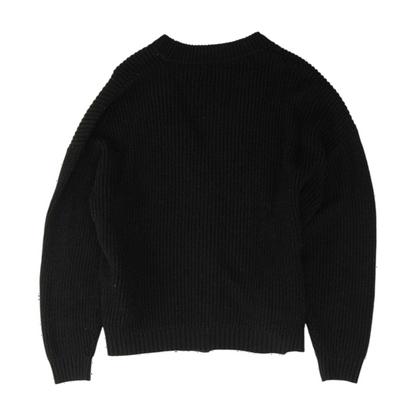 Black Cardigan Sweater
