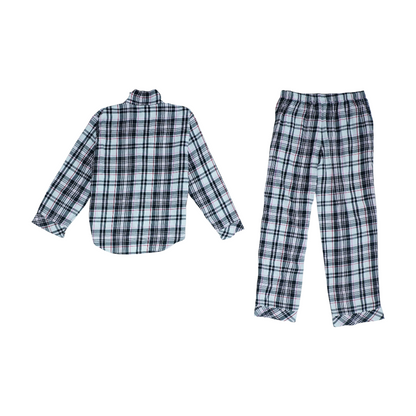 Multi Plaid Pajama Set